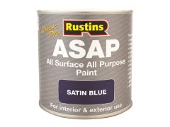 Rustins ASAP Paint Blue 500ml - RUSASAPBL500