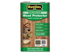Rustins Quick Dry Advanced Wood Protector Dark Brown 5 Litre - RUSAWPDB5L