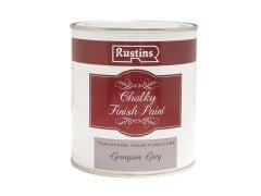 Rustins Chalky Finish Paint Georgian Grey 250ml - RUSCPG250