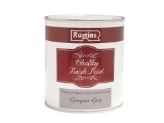 Rustins Chalky Finish Paint Georgian Grey 500ml - RUSCPG500