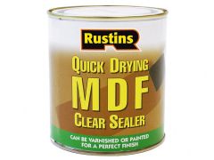Rustins Quick Drying MDF Sealer Clear 1 Litre - RUSMDFCS1L