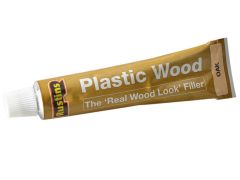 Rustins Plastic Wood Tube Oak 125ml - RUSPWTUBEO