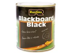 Rustins Quick Dry Blackboard Black 125ml - RUSQDBB125