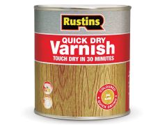 Rustins Quick Dry Varnish Gloss Clear 1 Litre - RUSQDVGC1L
