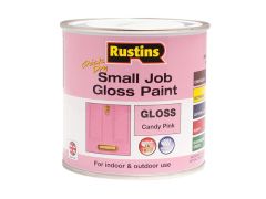 Rustins Quick Dry Small Job Gloss Paint Candy Pink 250ml - RUSSJCPQD