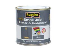 Rustins Small Job Primer / Undercoat Grey 250ml - RUSSJPUGY250