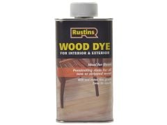 Rustins Wood Dye Light Teak 250ml - RUSWDLT250