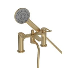 Bristan Saffron Bath Shower Mixer Brushed Brass - SAF BSM BB
