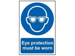 Scan Eye Protection Must Be Worn - PVC 200 x 300mm - SCA0007