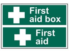 Scan First Aid Box / First Aid - PVC 300 x 200mm - SCA1553