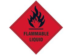 Scan Flammable Liquid SAV - 100 x 100mm - SCA1850S