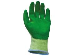 Scan Knit Shell Latex Palm Gloves Green Size 10 (12 Pack) - SCAGLOKSPKXL