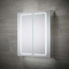 Sensio Harlow Double Door Diffused LED Cabinet Mirror 700x600x132mm - SE31394C0