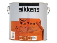 Sikkens Cetol Filter 7 Plus Translucent Woodstain Light Oak 2.5 Litre - SIKCF7PLO25