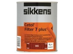 Sikkens Cetol Filter 7 Plus Translucent Woodstain Teak 1 Litre - SIKCF7PT1L
