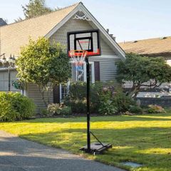 SPORTNOW Portable Basketball Hoop With Backboard - Black/Orange - A61-037V00BK Lifestyle