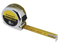 Stanley Tools PowerLock Classic Pocket Tape 3m (Width 19mm) - STA033522