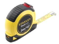 Stanley Tools Dual Lock Tylon™ Pocket Tape 3m/10ft (Width 12mm) - STA036805