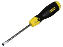 Stanley Tools Cushion Grip Screwdriver Flared Tip 5mm x 100mm - STA064916