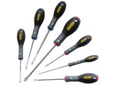 Stanley Tools FatMax Screwdriver Parallel/Flared/Pozi Set of 7 - STA065425
