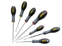 Stanley Tools FatMax Screwdriver Phillips/Pozi/Flared/Parallel Set of 7 - STA065438