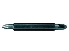 Stanley Tools Double Ended 1 & 2pt Pozi Bit (Box of 10) - STA168786B
