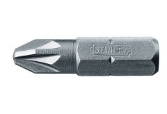 Stanley Tools Pozidriv 3pt Bit 25mm (Box of 25) - STA168953B