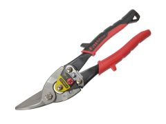 Stanley Tools Red Aviation Snip Left Cut 250mm (10in) - STA214562