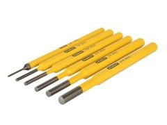 Stanley Tools Pin Punch Kit 6 Piece Set - STA418226
