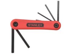 Stanley Tools Hexagon Key Folding Set of 7 Metric (1.5-6mm) - STA469261