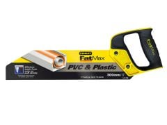 Stanley Tools FatMax PVC & Plastic Saw 300mm (12in) 11tpi - STA217206