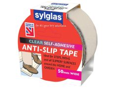 Sylglas Anti-Slip Tape 50mm x 18m Clear - SYLASTCL18