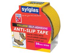 Sylglas Anti-Slip Tape 50mm x 18m Yellow - SYLASTY18