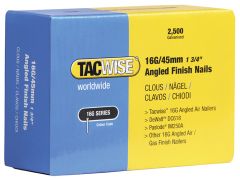 Tacwise 16 Gauge Angled Nails 32mm For DC618K Pack 2500 - TAC0769