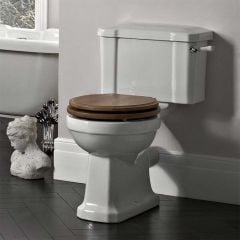 Tavistock Vitoria Soft Close Toilet Seat & Cover - Soft Close - Natural Oak - TS850NOSC