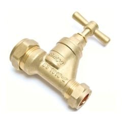 Brass Poly Stop Cock 15mm x 20mm
