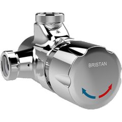 Bristan Timed Flow Temperature Adjustable Manual Shower Valve with VR Shower Head - TFS 1 C