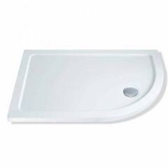 MX Elements Offset Quadrant Right Hand Shower Tray 1000mm x 900mm - TOR
