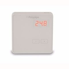 Polypipe Wired Room Temperature Sensor with Boost Function, UFHBOOSTWP