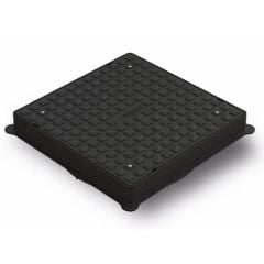 Polypipe 460mm Square Polypropylene Cover & Frame