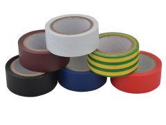 Unibond Electrical Tape (6 Colour Pack) 19mm x 3.5m - UNI1415390