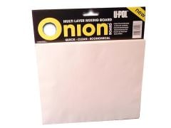 U-POL Onion Board Multi Layer Mixing Pallette 1 Pack (100 Sheets) - UPOON1