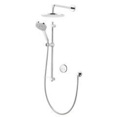 Aqualisa Unity Q Smart Shower Concealed with Adj and Wall Fixed Head - Gravity Pumped - UTQ.A2.BV.DVFW.20