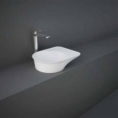 RAK Ceramics Valet 48cm Countertop Wash Basin - Matt White - VALCT4800500A