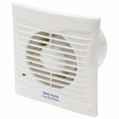 Vent-Axia Silhouette 100T Bathroom Fan with Timer 454056