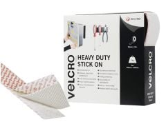 VELCRO Brand VELCRO Brand Heavy-Duty Stick On Tape 50mm x 5m White - VEL60244