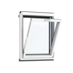 Velux Vertical Element Bottom Hung Opening Inwards with Triple Glazing - White Painted 78 x 95cm - VFE MK35 2066
