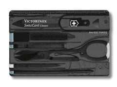 Victorinox Swiss Card Translucent Onyx Blister Pack - VICJSWCDONB