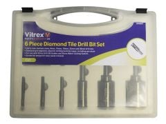Vitrex DDK001 Porcelain Drill Kit 6 Piece - VITDDK001