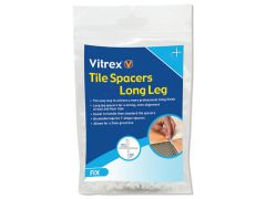 Vitrex Long Leg Spacer 2mm Pack of 1500 - VITLLS21500